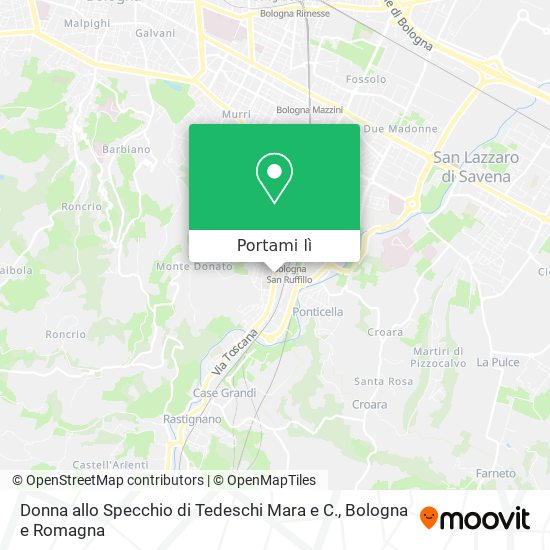 Mappa Donna allo Specchio di Tedeschi Mara e C.
