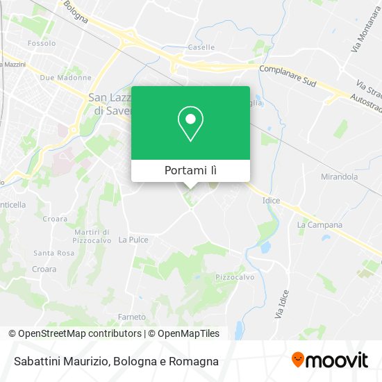 Mappa Sabattini Maurizio