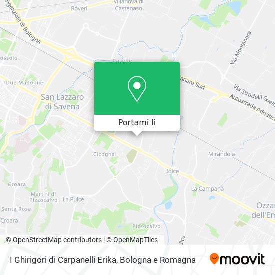 Mappa I Ghirigori di Carpanelli Erika
