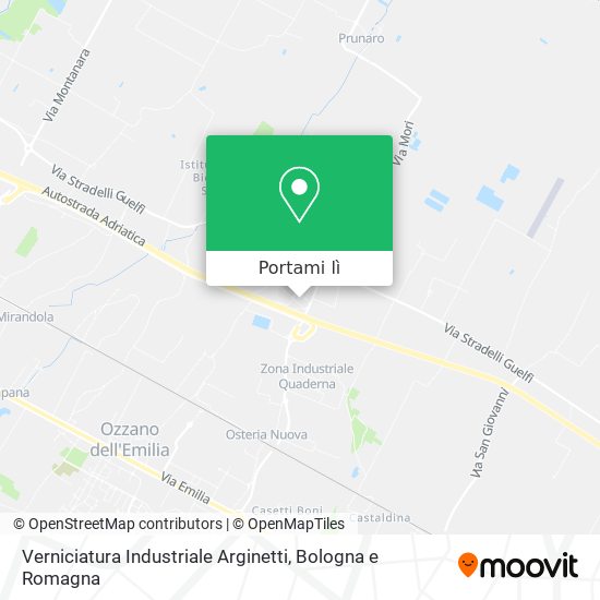 Mappa Verniciatura Industriale Arginetti