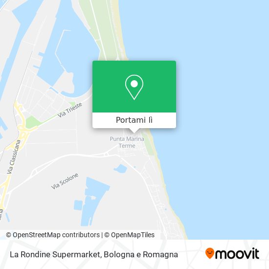 Mappa La Rondine Supermarket