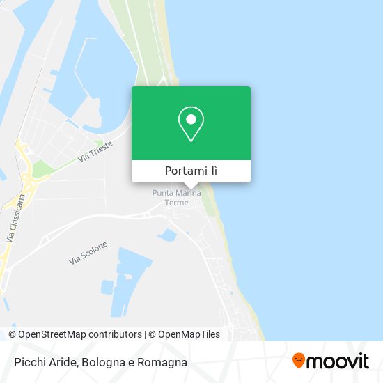 Mappa Picchi Aride