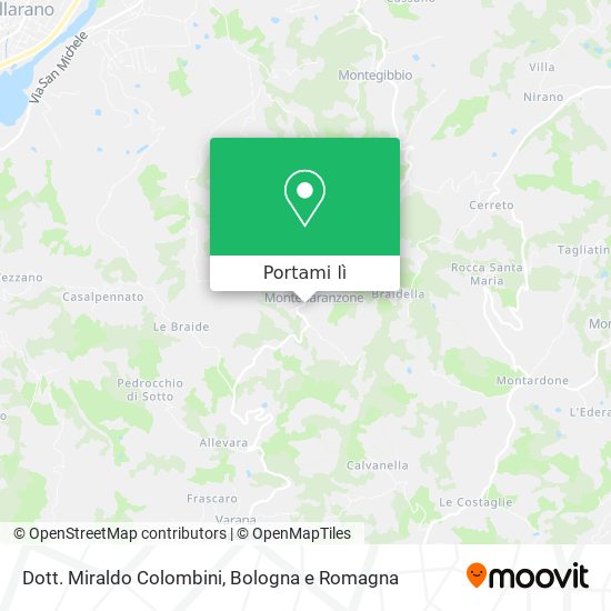 Mappa Dott. Miraldo Colombini