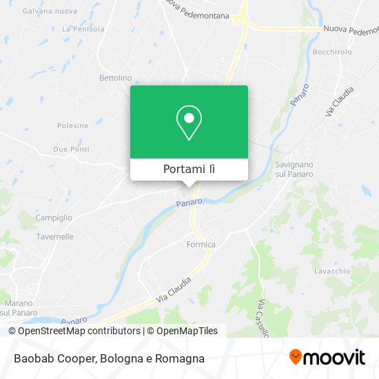 Mappa Baobab Cooper