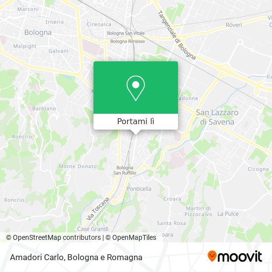 Mappa Amadori Carlo