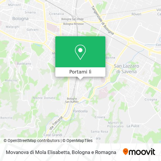 Mappa Movanova di Mola Elisabetta