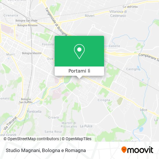 Mappa Studio Magnani