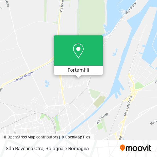 Mappa Sda Ravenna Ctra