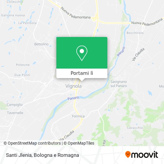 Mappa Santi Jlenia