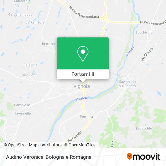 Mappa Audino Veronica