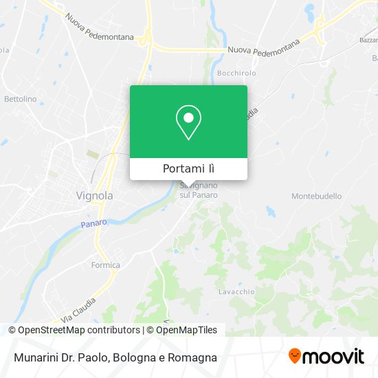Mappa Munarini Dr. Paolo