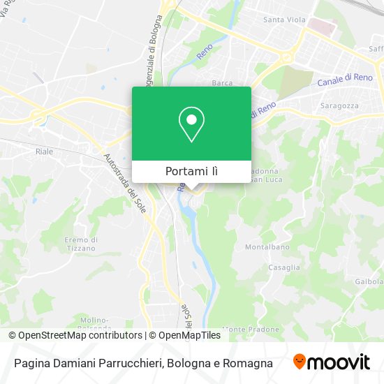 Mappa Pagina Damiani Parrucchieri