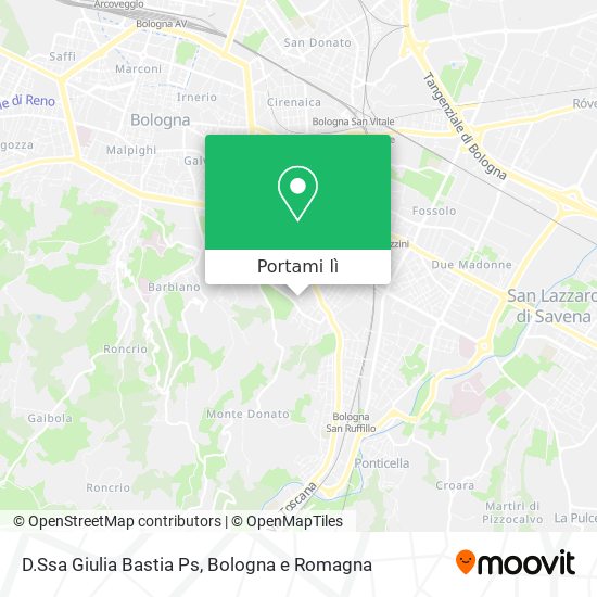 Mappa D.Ssa Giulia Bastia Ps