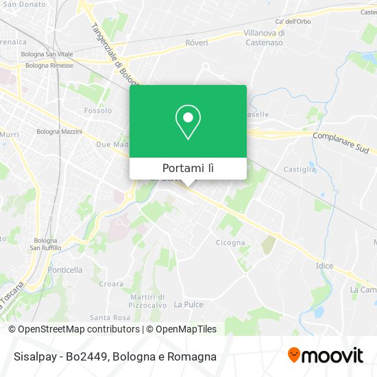 Mappa Sisalpay - Bo2449