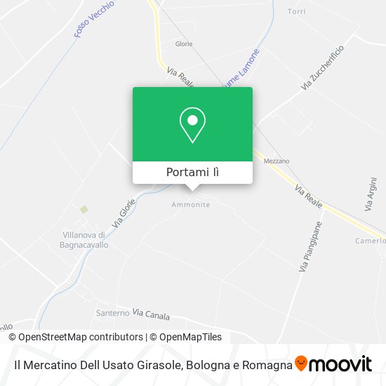 Mappa Il Mercatino Dell Usato Girasole