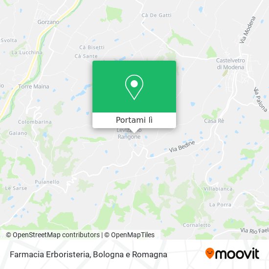 Mappa Farmacia Erboristeria