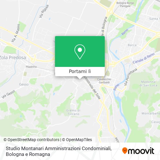 Mappa Studio Montanari Amministrazioni Condominiali