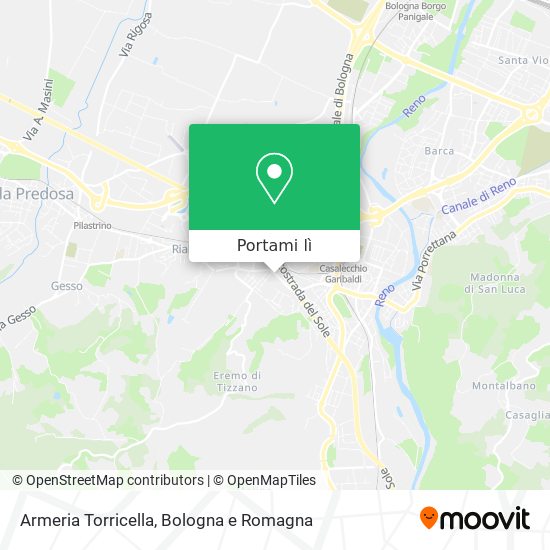 Mappa Armeria Torricella