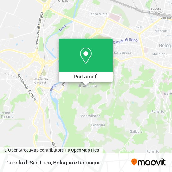 Mappa Cupola di San Luca