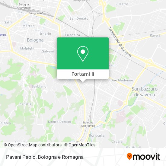 Mappa Pavani Paolo