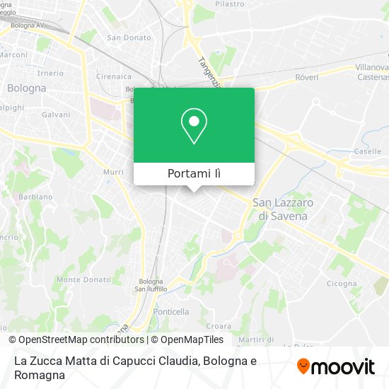 Mappa La Zucca Matta di Capucci Claudia
