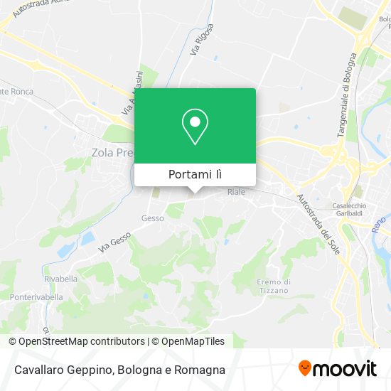 Mappa Cavallaro Geppino