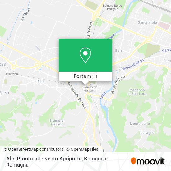 Mappa Aba Pronto Intervento Apriporta