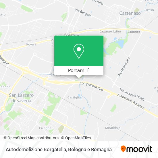 Mappa Autodemolizione Borgatella