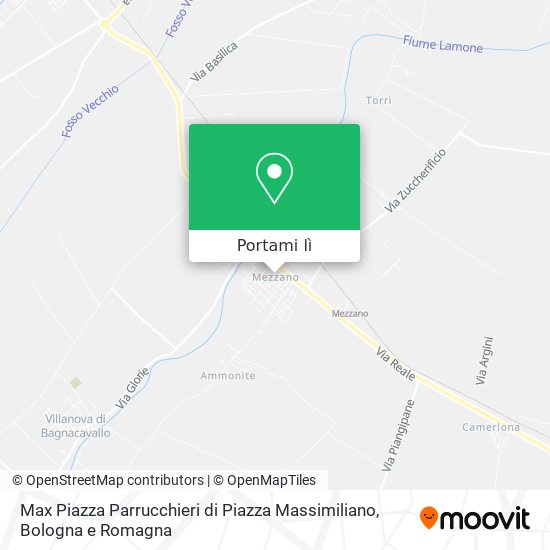 Mappa Max Piazza Parrucchieri di Piazza Massimiliano