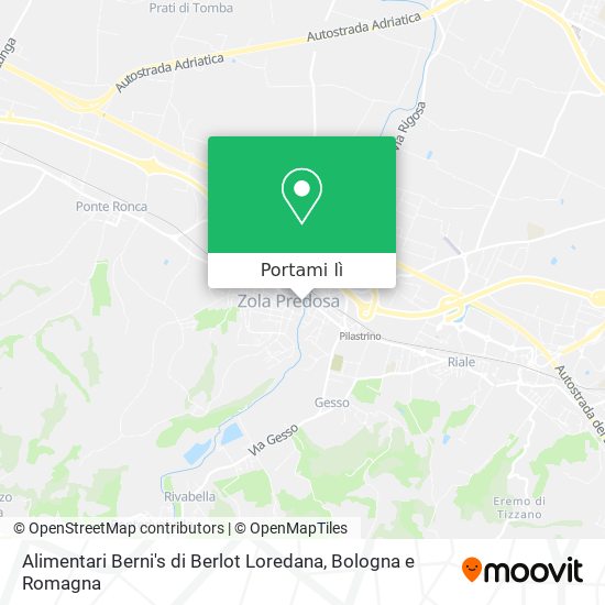 Mappa Alimentari Berni's di Berlot Loredana