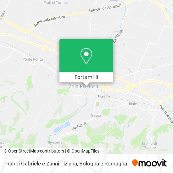 Mappa Rabbi Gabriele e Zanni Tiziana