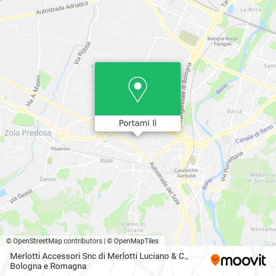 Mappa Merlotti Accessori Snc di Merlotti Luciano & C.