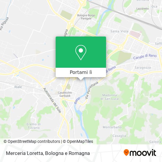 Mappa Merceria Loretta
