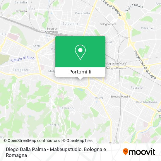 Mappa Diego Dalla Palma - Makeupstudio
