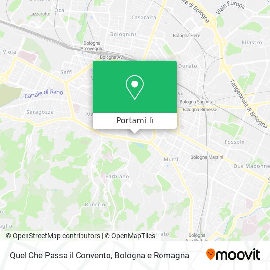 Mappa Quel Che Passa il Convento