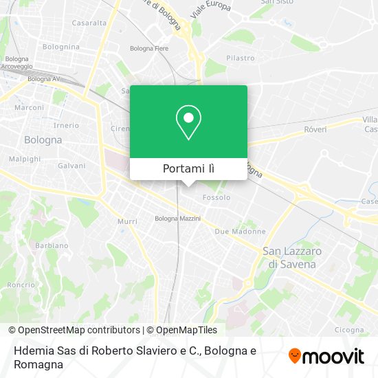 Mappa Hdemia Sas di Roberto Slaviero e C.