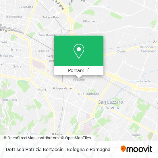 Mappa Dott.ssa Patrizia Bertaccini