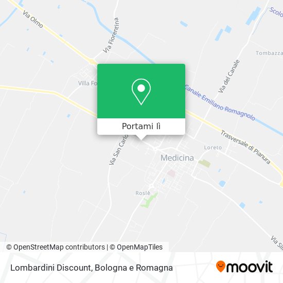Mappa Lombardini Discount