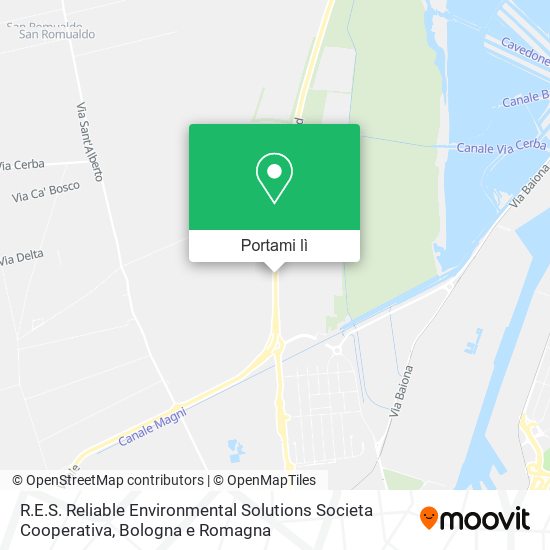 Mappa R.E.S. Reliable Environmental Solutions Societa Cooperativa