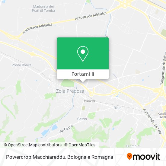 Mappa Powercrop Macchiareddu