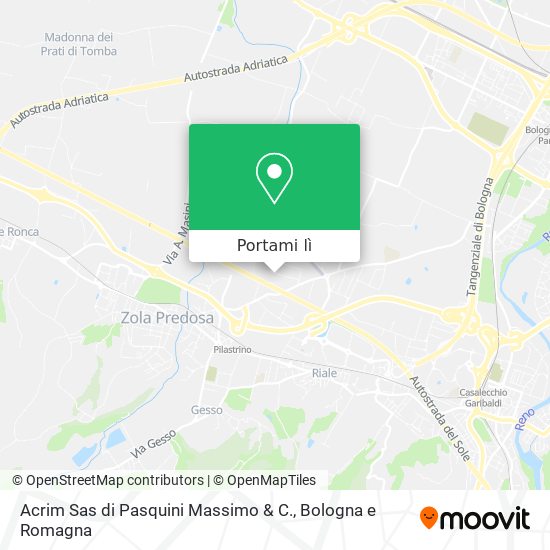 Mappa Acrim Sas di Pasquini Massimo & C.