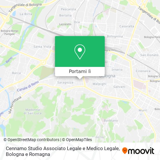 Mappa Cennamo Studio Associato Legale e Medico Legale