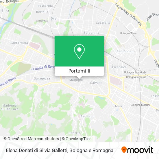 Mappa Elena Donati di Silvia Galletti