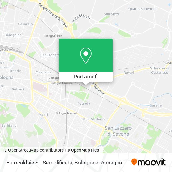 Mappa Eurocaldaie Srl Semplificata