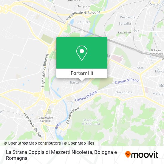 Mappa La Strana Coppia di Mezzetti Nicoletta
