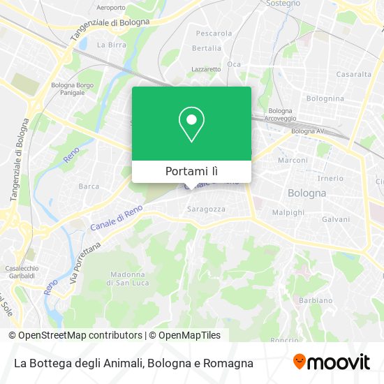 Mappa La Bottega degli Animali