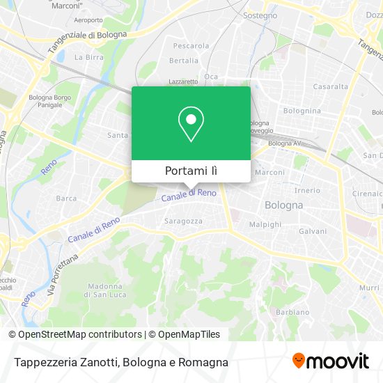 Mappa Tappezzeria Zanotti