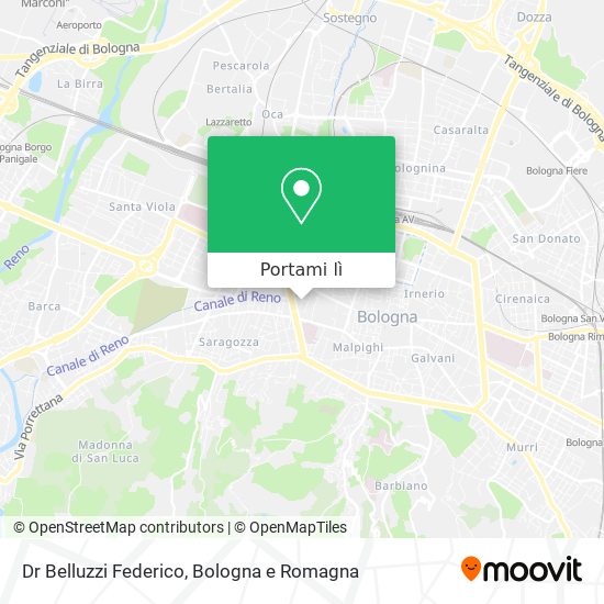 Mappa Dr Belluzzi Federico