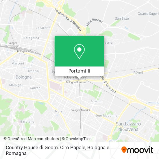Mappa Country House di Geom. Ciro Papale