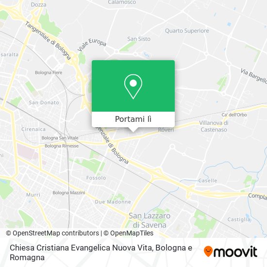 Mappa Chiesa Cristiana Evangelica Nuova Vita